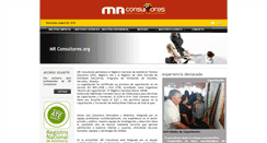 Desktop Screenshot of mr-consultores.org