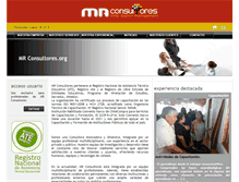 Tablet Screenshot of mr-consultores.org